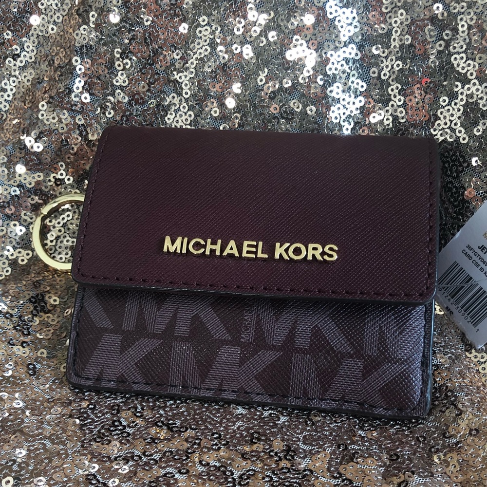 NWT Michael Kors keychain/wallet/I’d holder